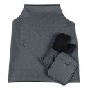 Σετ 5τμχ Κουζίνας Cook set Anthracite guy Laroche  100% Polyester