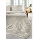 Σετ 3τμχ Σεντόνια Elodie Natural με Λάστιχο 100x200+32 guy Laroche  100% Cotton Flannel