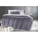 Παπλωματοθήκη Motto Melanze 225x245 guy Laroche Grey top Μicrosuede - Bottom Cotton