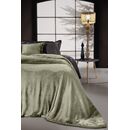 Σετ 2τμχ Κουβέρτα Velvet Khaki 250x240 guy Laroche  100% Flannel
