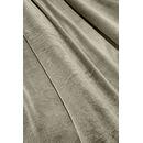 Σετ 2τμχ Κουβέρτα Velvet Khaki 250x240 guy Laroche  100% Flannel