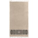 Πετσέτα Θαλάσσης - Παρεό Pestemal 21 Beige 90x170 guy Laroche  100% Cotton
