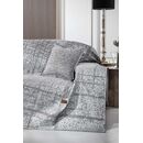 Ριχτάρι Monte Grey 2θέσιος 180χ250 guy Laroche  37% Cotton-21%polyester-42% Acrylic