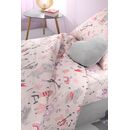 Σετ 3τμχ. Παιδικά Σεντόνια Jazz Lilac Saint Clair  100% Cotton