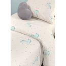 Σετ 3τμχ. Παιδικά Σεντόνια Pinto Aqua Saint Clair  100% Cotton