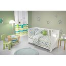 Σετ 3τμχ Βρεφική Προίκα Monsters Lime Saint Clair  100% Cotton
