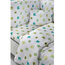 Σετ 3τμχ Βρεφική Προίκα Monsters Lime Saint Clair  100% Cotton