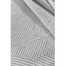Κουβέρτα Tetris Silver 245x260 guy Laroche  60% Cotton, 40% Polyester Jacquard