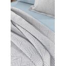 Κουβέρτα Tetris Silver 160x220 guy Laroche  60% Cotton, 40% Polyester Jacquard