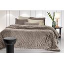 Κουβέρτα Elixir Taupe 260x240 guy Laroche  100% Polyester Art. fur
