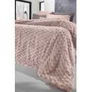 Κουβέρτα Elixir old Pink 260x240 guy Laroche  100% Polyester Art. fur