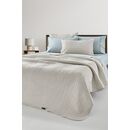 Σετ 2τμχ Κουβερλί Bone Natural 180x240 guy Laroche  100% Fine Microfiber