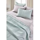 Σετ 2τμχ Κουβερλί Bone Mint 180x240 guy Laroche  100% Fine Microfiber