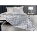 Σετ 3τμχ Κουβερλί Brick Silver 240x250 guy Laroche  100% Microsatin