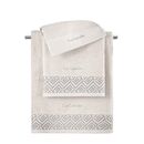 Σετ 3τμχ Πετσέτες Emblem Ivory guy Laroche  100% Cotton 500 Gr/m10
