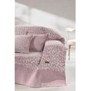 Ριχτάρι Monet old Pink 180x250 (Διθέσιος) guy Laroche  37% Cotton-21%polyester-42% Acrylic