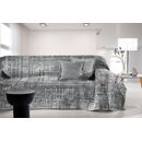 Ριχτάρι Καναπέ Melbourne Silver (Τριθέσιος) 180x300 guy Laroche  37% Cotton-21%polyester-42% Acrylic