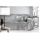 Ριχτάρι Καναπέ Sydney Silver (Τετραθέσιος) 180x350 guy Laroche  37% Cotton-21%polyester-42% Acrylic