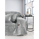 Ριχτάρι Καναπέ Sydney Silver (Τετραθέσιος) 180x350 guy Laroche  37% Cotton-21%polyester-42% Acrylic