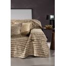 Ριχτάρι Καναπέ Sydney Golden (Τριθέσιος) 180x300 guy Laroche  37% Cotton-21%polyester-42% Acrylic