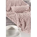 Ριχτάρι Elixir old Pink 120x160 + Διακοσμητικό Μαξιλάρι guy Laroche  100% Polyester Art. fur