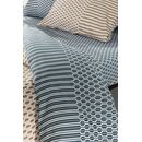 Σετ 4τμχ Σεντόνια Galleon Azul με Λάστιχο 170x200+32 guy Laroche  100% Cotton Percale