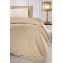 Σετ 4τμχ Σεντόνια Stencil Mocca με Λάστιχο 170x200+32 guy Laroche  100% Cotton Percale