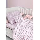 Σετ 3τμχ Βρεφικά Σεντόνια Cosmos Pudra 115x170 guy Laroche  100% Cotton