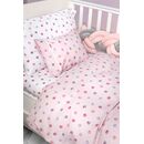 Σετ 3τμχ Βρεφικά Σεντόνια paw Pinky 115x170 guy Laroche  100% Cotton