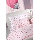 Σετ 3τμχ Βρεφικά Σεντόνια paw Pinky 115x170 guy Laroche  100% Cotton