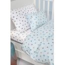 Σετ 3τμχ Βρεφικά Σεντόνια paw Ciel 115x170 guy Laroche  100% Cotton