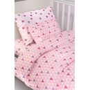 Σετ 3τμχ Βρεφικά Σεντόνια two 2 Twenty Fuchsia 115x170 guy Laroche  100% Cotton