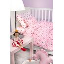 Σετ 3τμχ Βρεφικά Σεντόνια two 2 Twenty Fuchsia 115x170 guy Laroche  100% Cotton