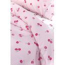 Σετ 3τμχ Παιδκά Σεντόνια Cherries 165x250 guy Laroche  100% Cotton