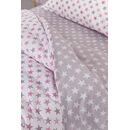 Σετ 3τμχ Παιδικά Σεντόνια Cosmos Pudra 165x250 guy Laroche  100% Cotton