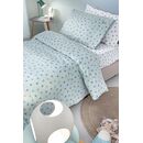 Σετ 3τμχ Παιδικά Σεντόνια paw Ciel 165x250 guy Laroche  100% Cotton