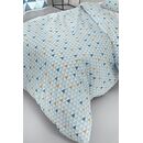 Σετ 3τμχ Παιδικά Σεντόνια two 2 Twenty Aqua 165x250 guy Laroche  100% Cotton