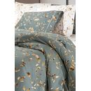 Σετ 2τμχ Παπλωματοθήκη Victoria Golden 165x225 guy Laroche  100% Cotton Percale