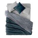 Σετ 2τμχ Κουβέρτα Velvet Emerald 220x240 guy Laroche  100% Flannel