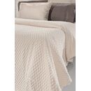 Σετ 2τμχ Κουβέρτα Smoothie Ivory 160x220 guy Laroche  100% Pol. - Microfiber