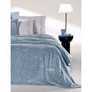 Σετ 2τμχ Κουβέρτα Smoothie Blue 220x240 guy Laroche  100% Pol. - Microfiber