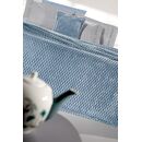 Σετ 2τμχ Κουβέρτα Smoothie Blue 220x240 guy Laroche  100% Pol. - Microfiber