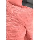 Σετ 2τμχ Κουβερλί Curves Coral 160x240 guy Laroche  100% Fine Microfiber