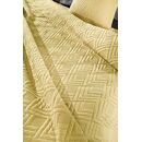 Σετ 2τμχ Κουβερλί Curves Lime 160x240 guy Laroche  100% Fine Microfiber