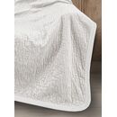 Ριχτάρι Bolzano Ivory 130x170 + Διακοσμητικό Μαξιλάρι guy Laroche  100% Velvet Pol.