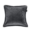 Ριχτάρι Bolzano Anthracite 130x170 + Διακοσμητικό Μαξιλάρι guy Laroche  100% Velvet Pol.
