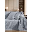 Ριχτάρι Bolzano Silver 130x170 + Διακοσμητικό Μαξιλάρι guy Laroche  100% Velvet Pol.