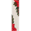 Χριστουγεννιάτικη Τραβέρσα 2008 Laser cut 40x160 Saint Clair  100% Polyester