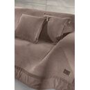 Ριχτάρι Καναπέ Rubicon Choco (Διθέσιος) 170x250 guy Laroche  100% Fine Microfiber