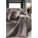 Ριχτάρι Avon Choco 170x300 (Τριθέσιος) + Διακοσμητικό Μαξιλάρι 40x40+3 guy Laroche  100% Polyester